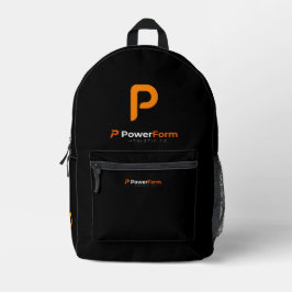 PowerForm アスレチック アイコン ブラック ジム バックパック