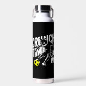 Powerful Crunch Time Cat Soccer Water Bottle ウォーターボトル (正面)