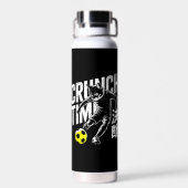 Powerful Crunch Time Cat Soccer Water Bottle ウォーターボトル (背面)
