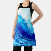 Powerful Ocean Wave Surge Design エプロン (インサイチュ)