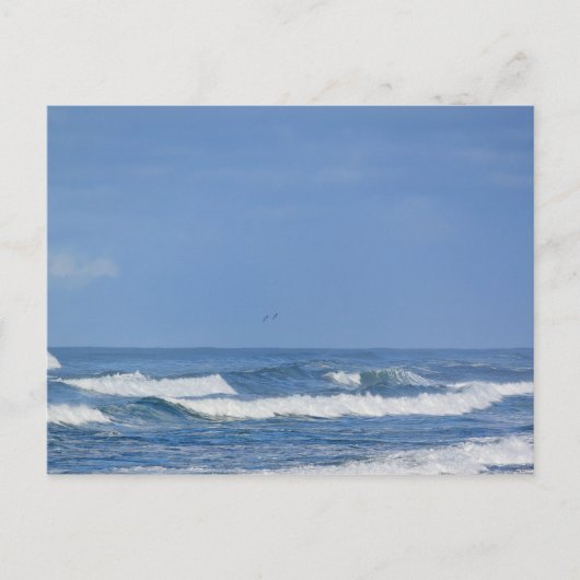Powerful Pacific Waves IVポストカード ポストカード (正面)