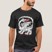 POWERFUL WHITE DRAGON Tシャツ (正面)