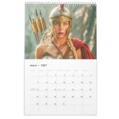 Powerful Women of Ancient Greece – 2026 Calendar カレンダー (3月 2027)