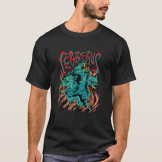 Powerful Zerberus Cerberus Three Headed Helldog An Tシャツ
