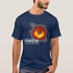 Powerhi初のブラックホール画像2019年4月10日 Tシャツ