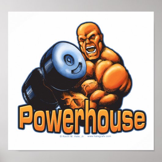 Powerhouse Curlポスター ポスター (正面)