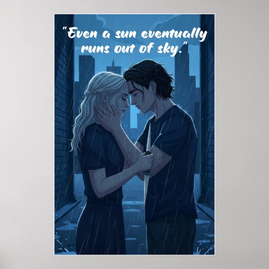 Powerless Book Quote Poster ポスター (正面)