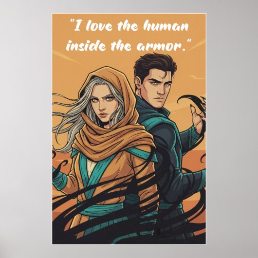 Powerless Book Quote Poster ポスター (正面)