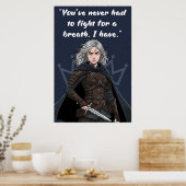 Powerless Book Quote Poster ポスター (キッチン)