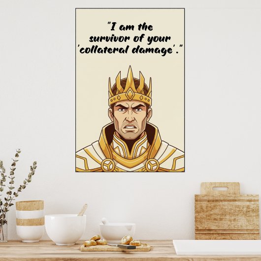 Powerless Book Quote Poster ポスター (キッチン)