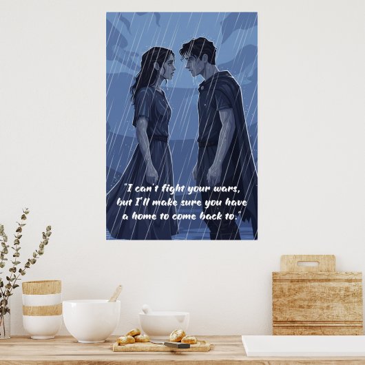 Powerless Book Quote Poster ポスター (キッチン)