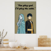 Powerless Book Quote Poster  ポスター (キッチン)