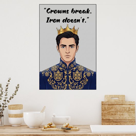 Powerless Book Quote Poster ポスター (キッチン)