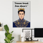 Powerless Book Quote Poster ポスター (ホームオフィス)