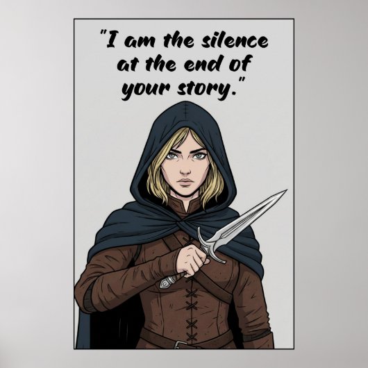 Powerless Book Quote Poster ポスター (正面)