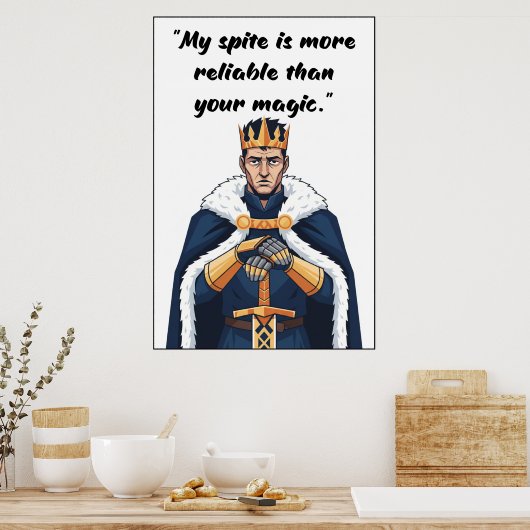 Powerless Book Quote Poster ポスター (キッチン)