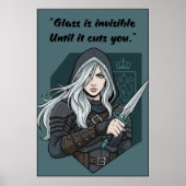 Powerless Book Quote Poster ポスター (正面)