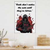 Powerless Book Quote Poster ポスター (キッチン)