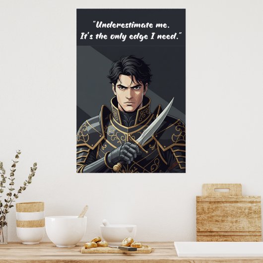 Powerless Book Quote Poster ポスター (キッチン)