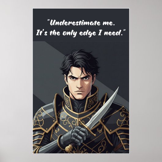 Powerless Book Quote Poster ポスター (正面)