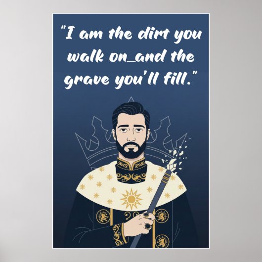 Powerless Book Quote Poster ポスター (正面)