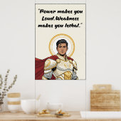 Powerless Book Quote Poster ポスター (キッチン)