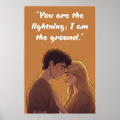 Powerless Quote Poster ポスター (正面)