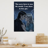 Powerless Quote Poster ポスター (キッチン)