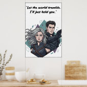 Powerless Quote Poster ポスター (キッチン)