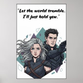 Powerless Quote Poster ポスター (正面)