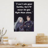 Powerless Quote Poster ポスター (キッチン)