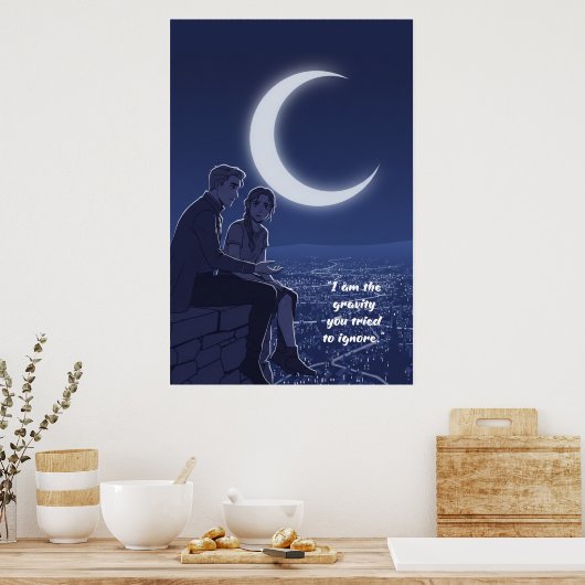 Powerless Quote Poster ポスター (キッチン)