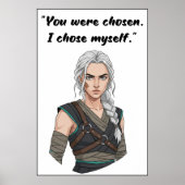 Powerless Quote Poster ポスター (正面)