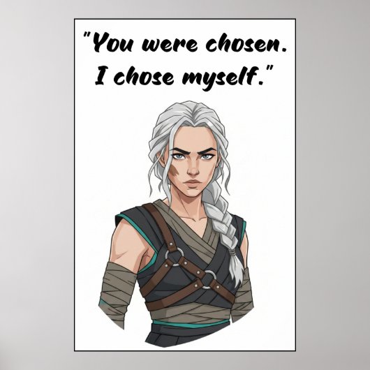 Powerless Quote Poster ポスター (正面)