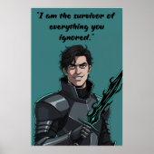 Powerless Quote Poster ポスター (正面)