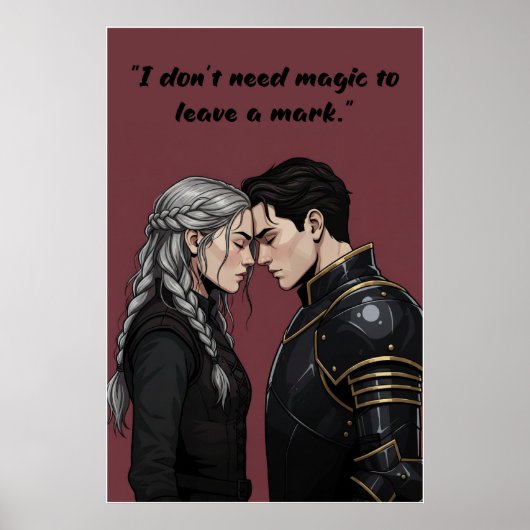 Powerless Quote Poster ポスター (正面)