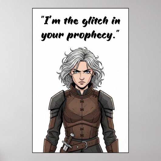 Powerless Quote Poster ポスター (正面)