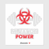 Powerlifting Mutation Strength シール (シート)