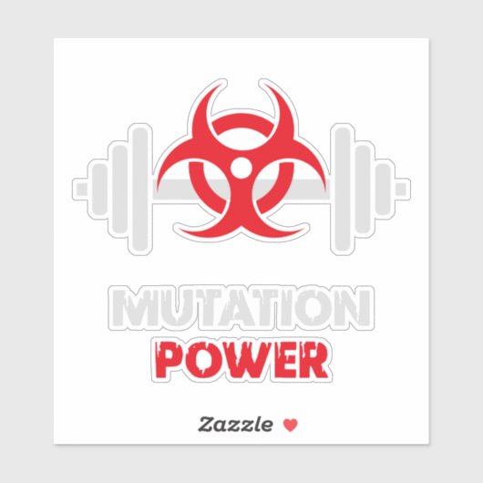 Powerlifting Mutation Strength シール (シート)
