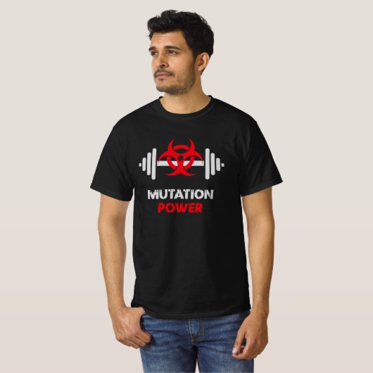 Powerlifting Mutation Strength Tシャツ (正面フル)