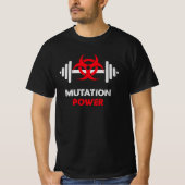 Powerlifting Mutation Strength Tシャツ (正面)