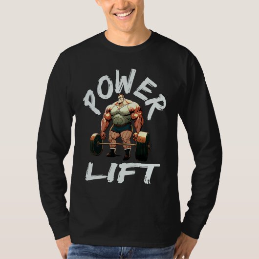 Powerlifting Workout Fitness  2 Tシャツ (正面)