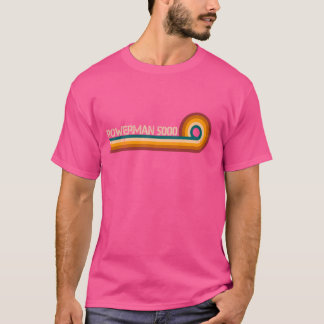 Powerman 5000レトロストライプミュージシャンヴィンテージ tシャツ