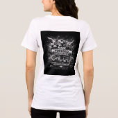 PowerOf3Brand Black & White Statement Tee トライブレンドＴシャツ (裏面)