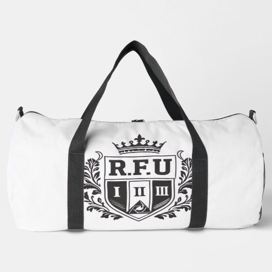 PowerOf3Brand Royal Crest Duffle Bag ダッフルバッグ (正面)