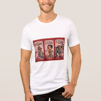 PowerOf3Brand Triple Vision Red Panel Graphic Tee トライブレンドＴシャツ