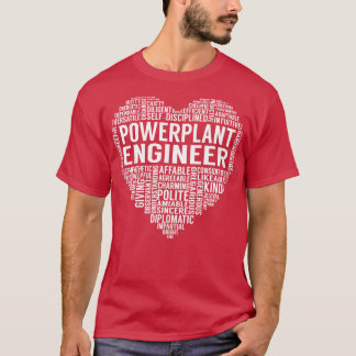 Powerplantエンジニアハート Tシャツ