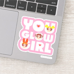 PowerPuffの女の子：ユー·グロー·ガール シール