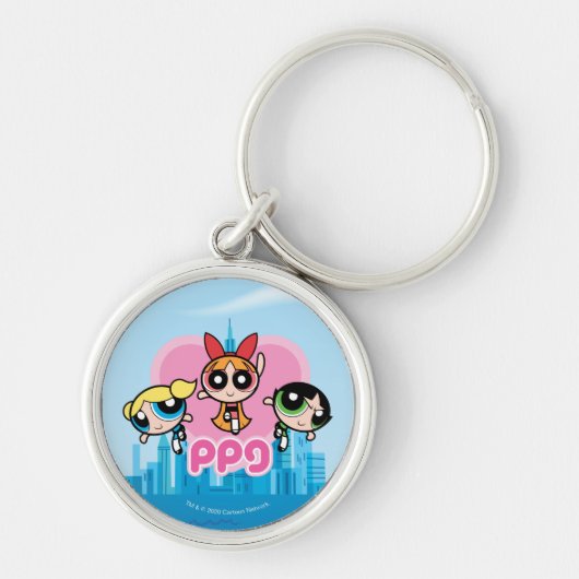 Powerpuffガールズチーム素晴らし キーホルダー (正面)