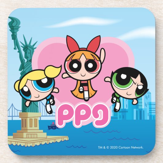 Powerpuffガールズチーム素晴らし コースター (正面)